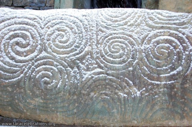 newgrange entrance stone