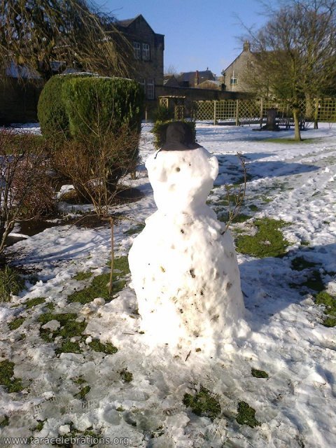Bakewell snowman