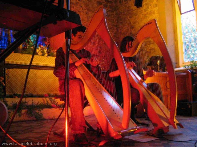 tara summer solstice harp playing